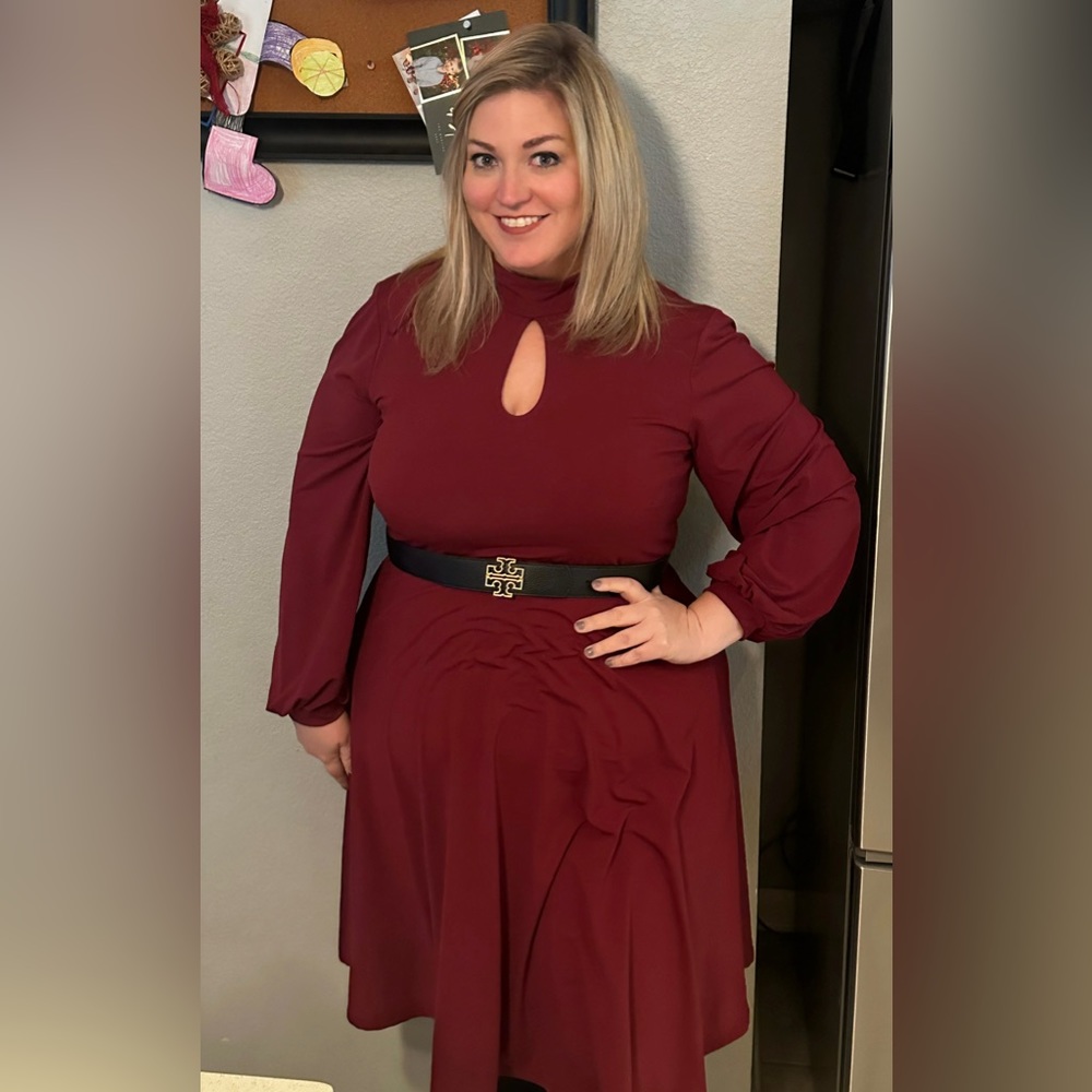 Eloquii keyhole fit and flare
